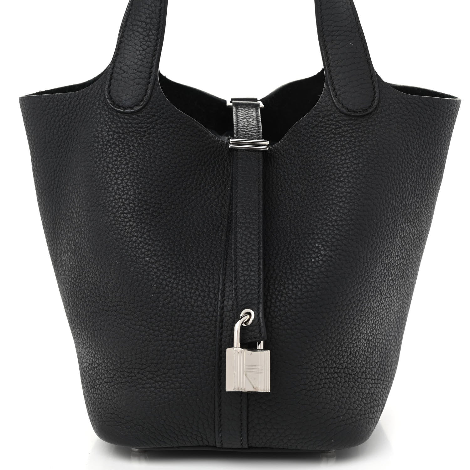 Hermes Taurillon Clemence Picotin Lock 18 PM Black 8 of 17