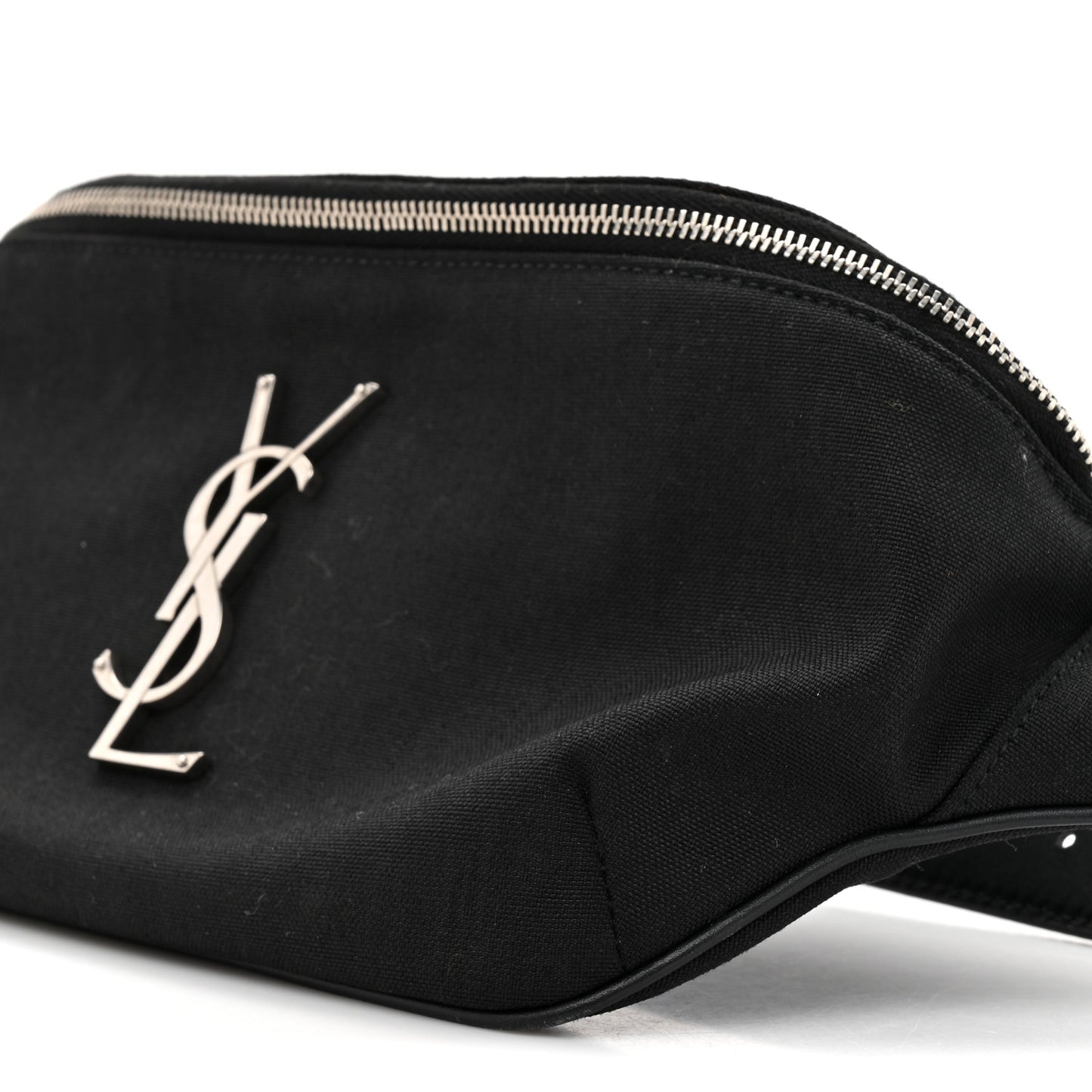 Canvas Monogram Belt Bag Black