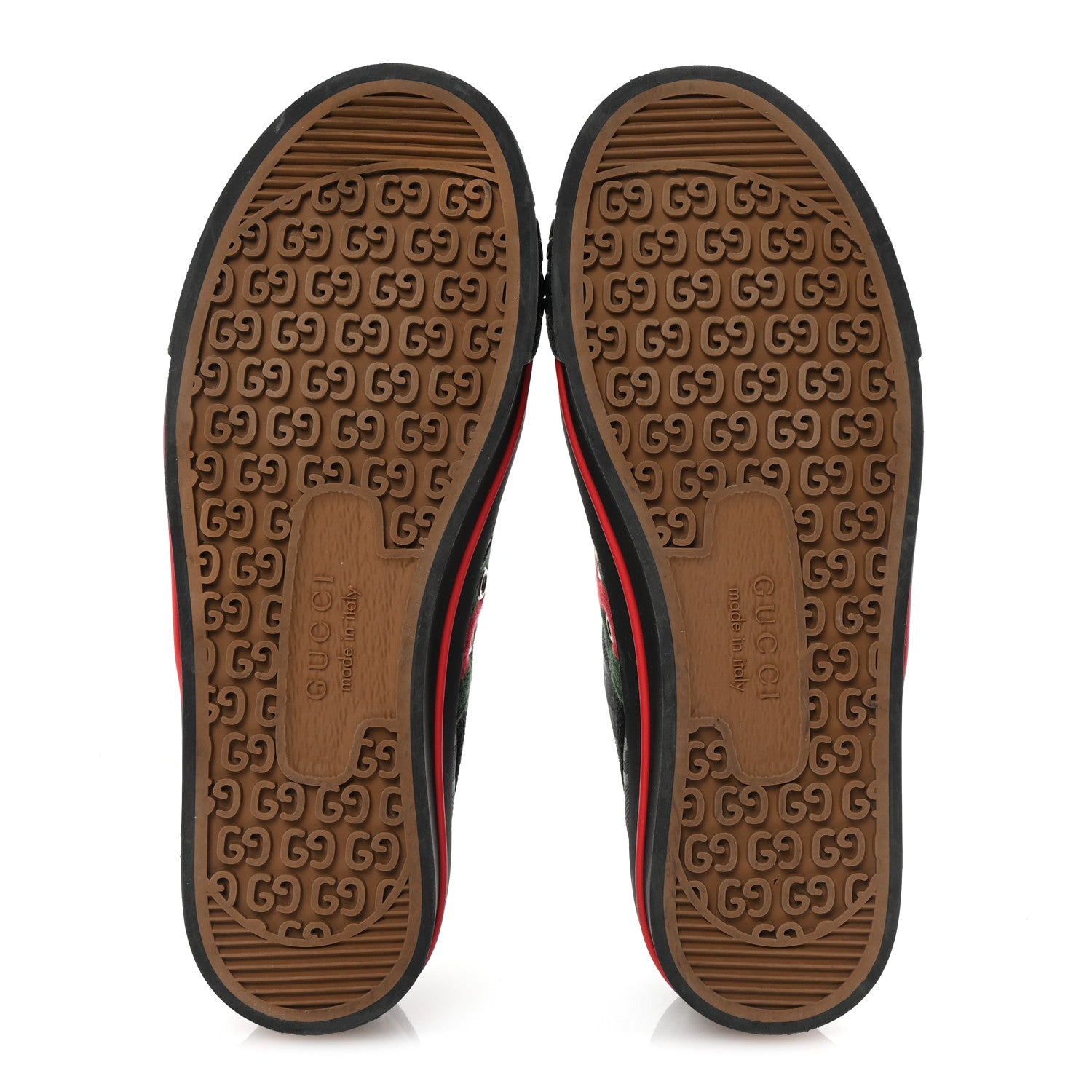 Gucci Econyl Nylon Web Monogram Off The Grid Womens 1977 Tennis Sneakers 36.5 Black 6 of 8