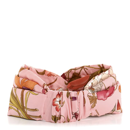 Gucci Silk Floral Print Headband M Multicolor 3 of 5