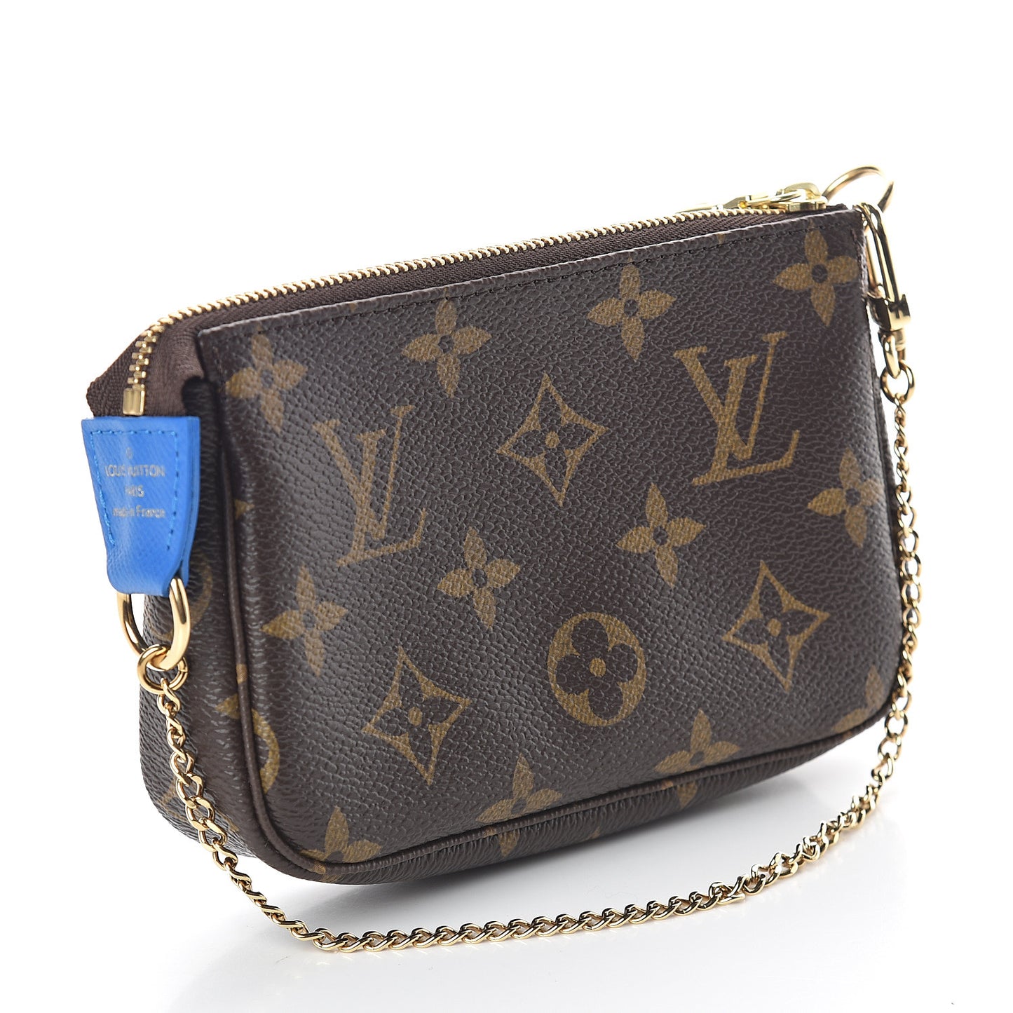 Monogram 2019 Christmas Animation Mini Venice Pochette Accessories Blue