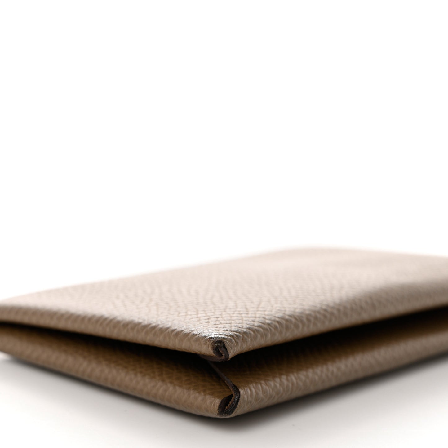 Epsom Calvi Card Case Etoupe