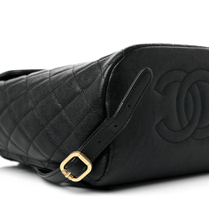 Chanel Caviar Quilted Filigree Backpack Black 8 of 13