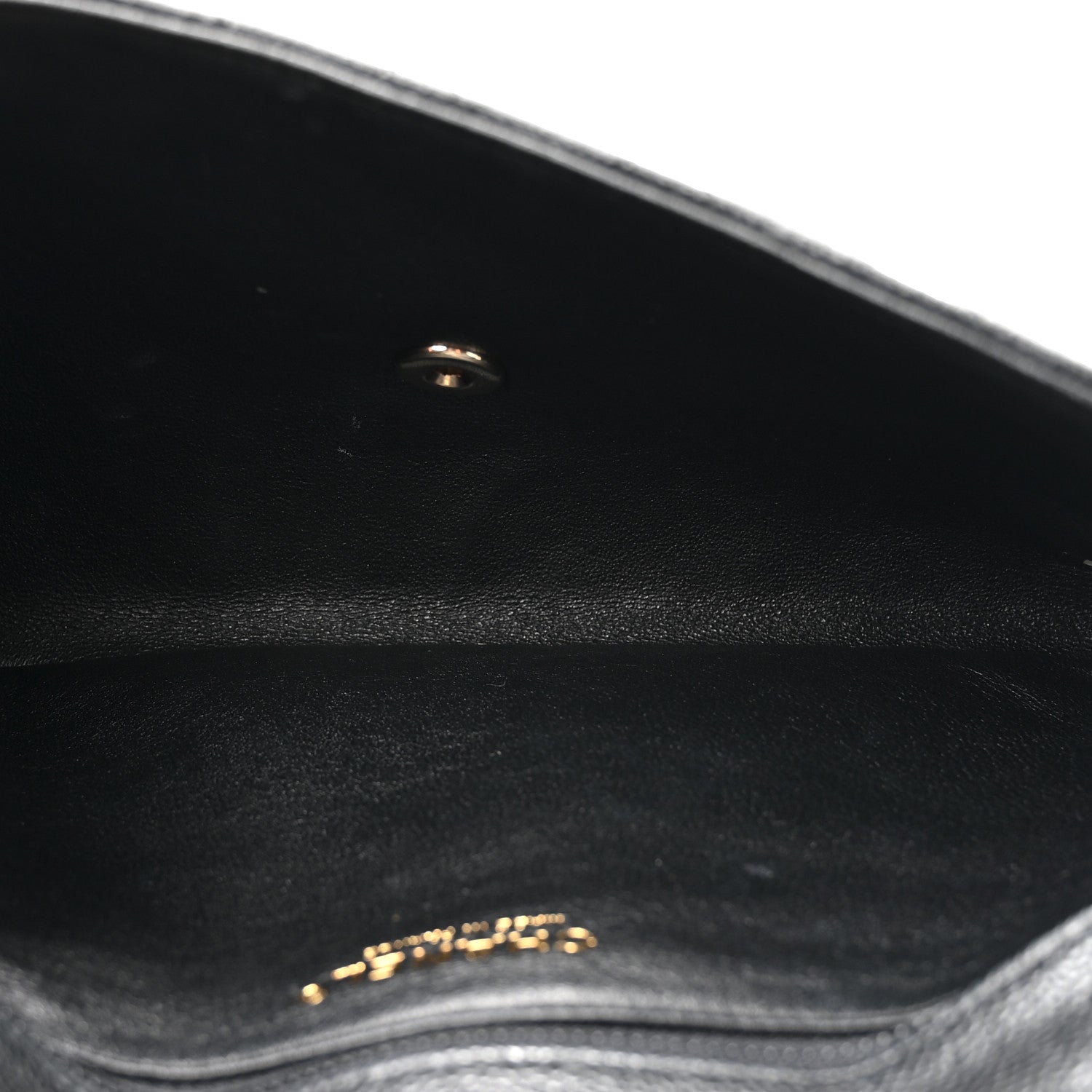 Chanel Caviar Quilted Flap Clutch Black 5 of 7