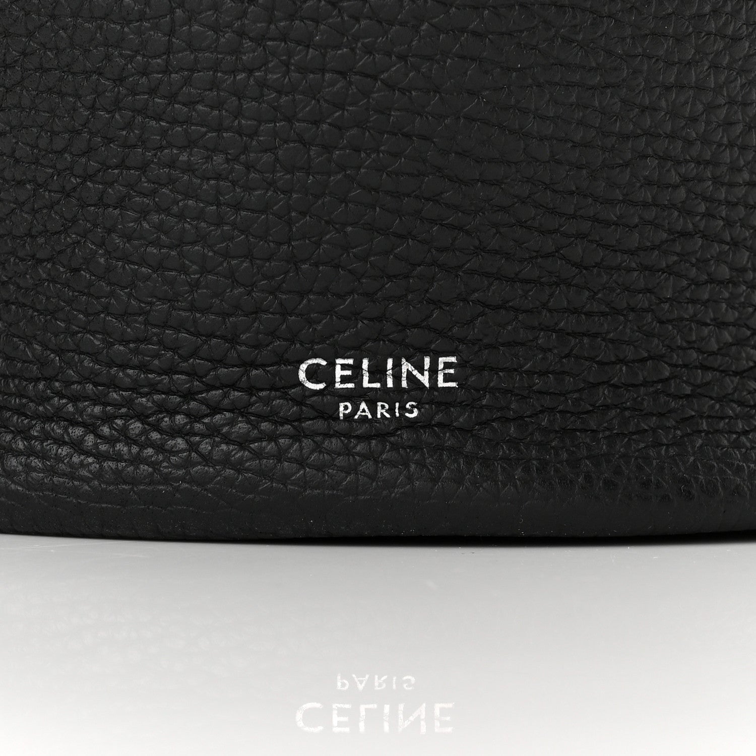 Celine Supple Grained Calfskin Nano Big Bag Bucket Black 6 of 9
