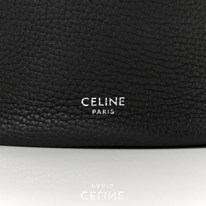Celine Supple Grained Calfskin Nano Big Bag Bucket Black 6 of 9