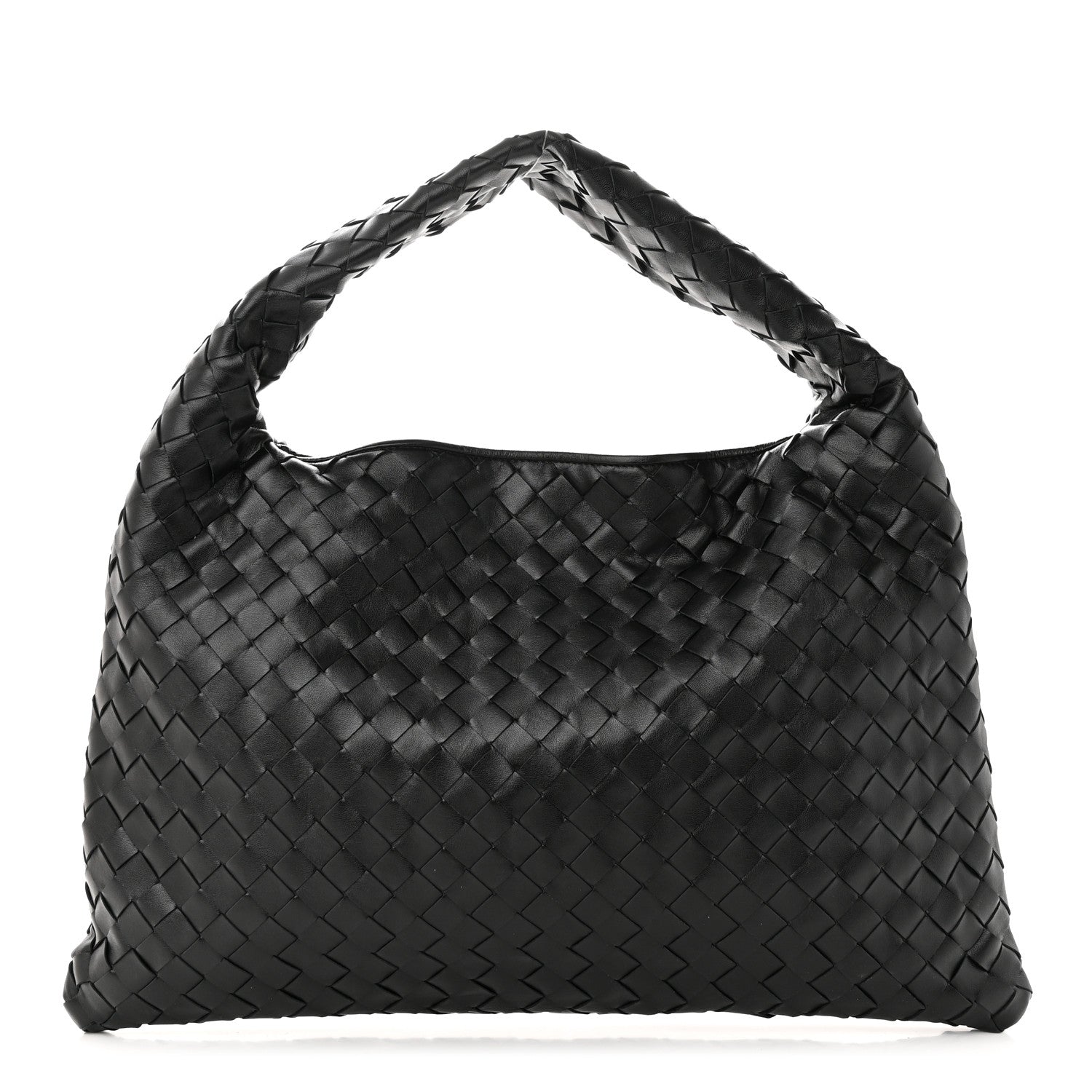 Bottega Veneta Calfskin Intrecciato Small Hop Black 1 of 10
