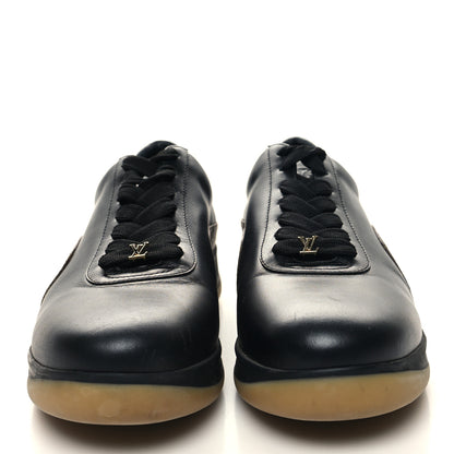 Louis Vuitton X SUPREME Calfskin Monogram Sneakers 7 Black 2 of 7