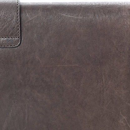 Saint Laurent Sheepskin Classic Y Ligne Clutch Brown 13 of 13