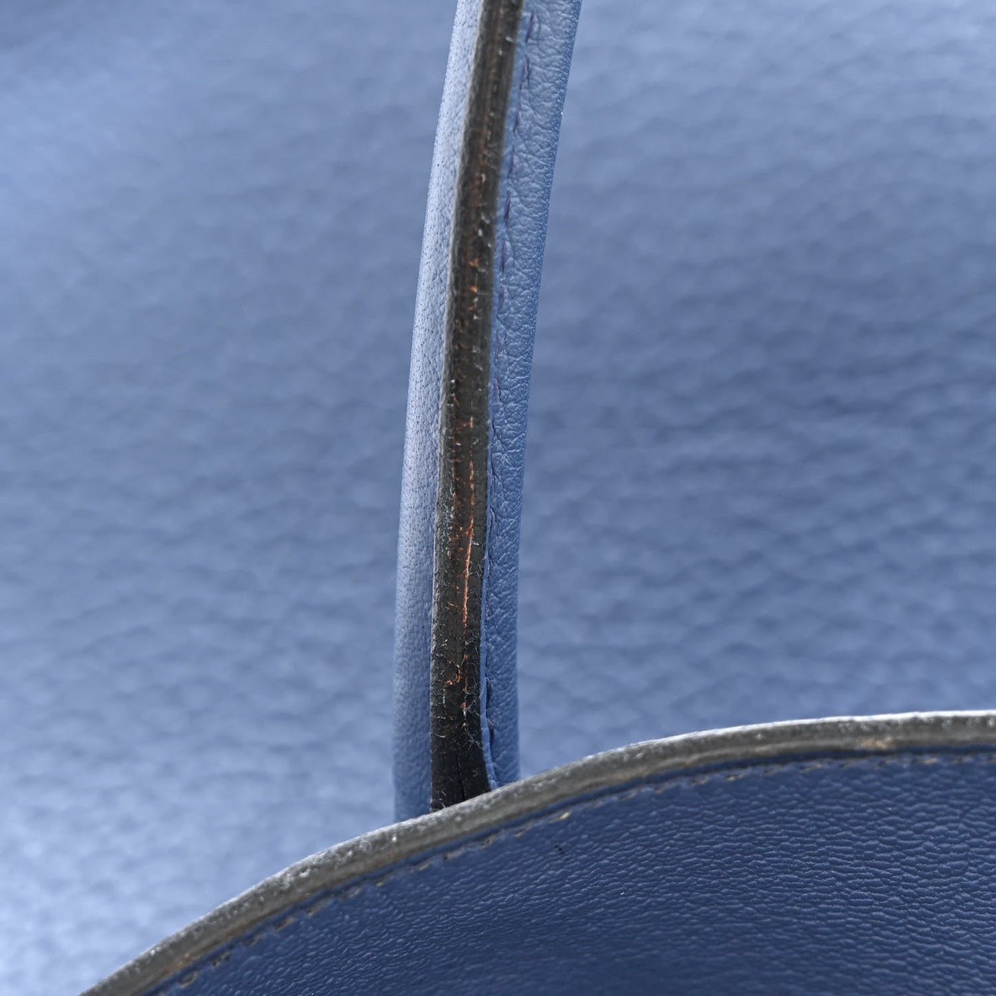 Taurillon Clemence Birkin 35 Bleu Brighton