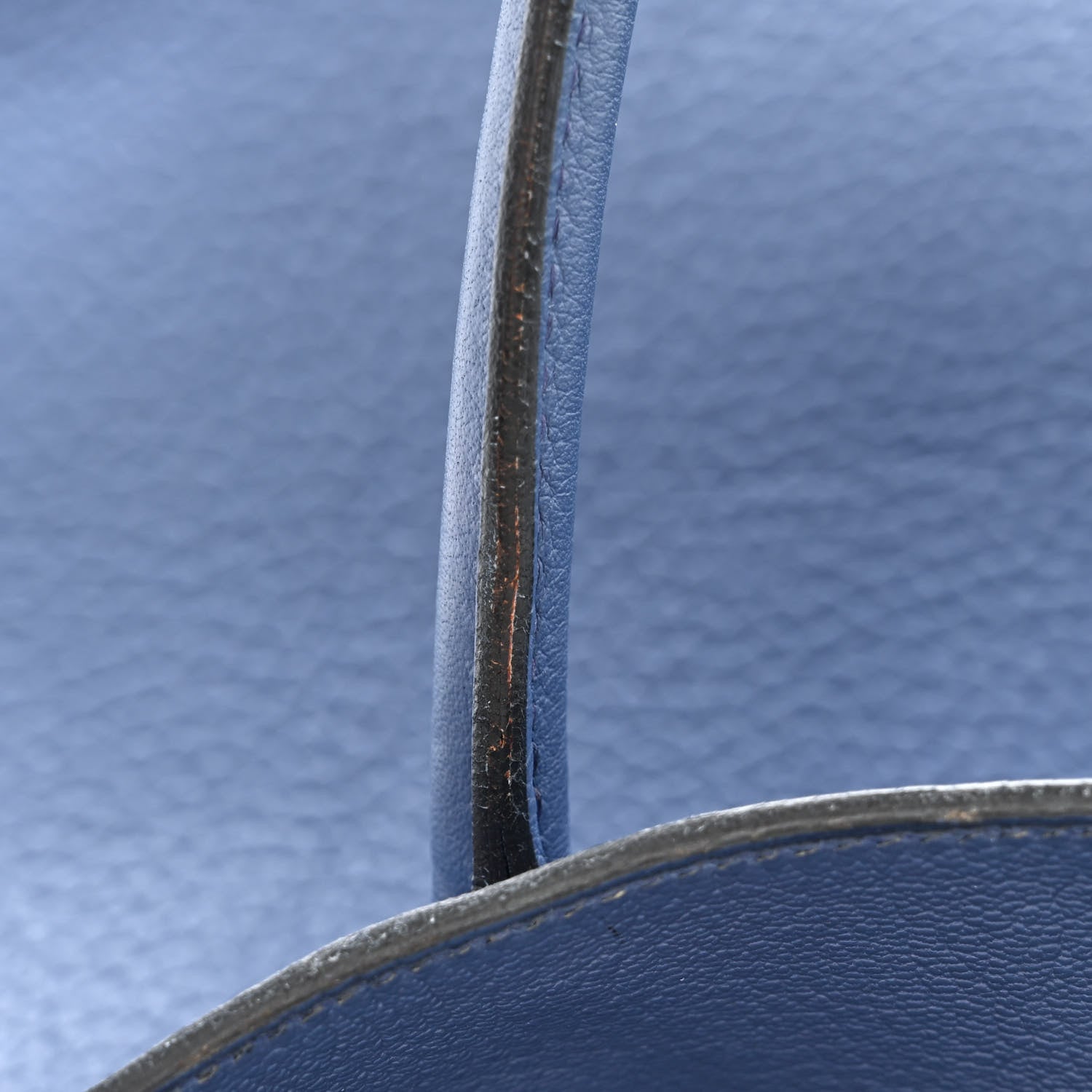 Hermes Taurillon Clemence Birkin 35 Bleu Brighton 19 of 20