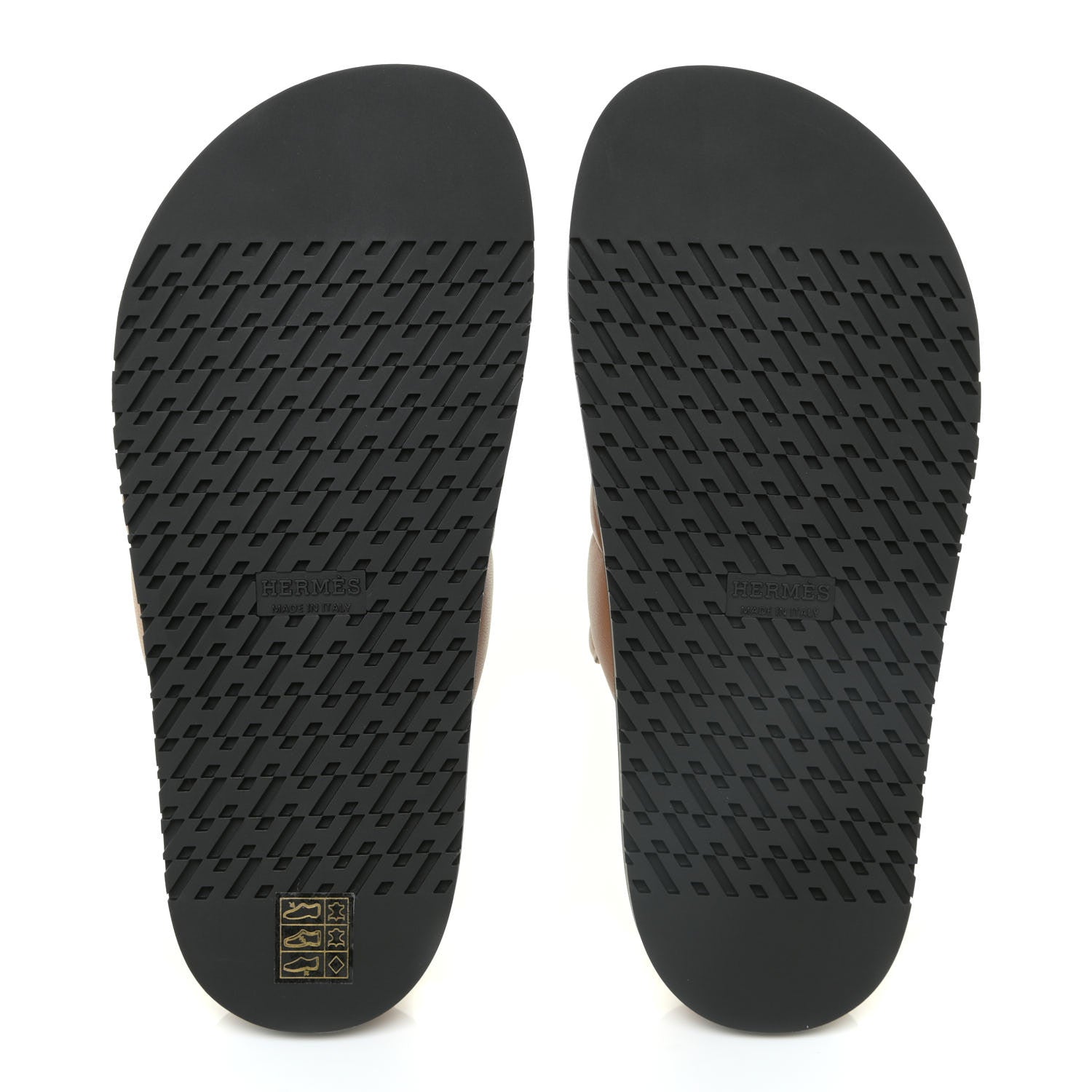 Hermes Nappa Extra Sandals 37 Naturel 6 of 10