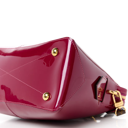 Louis Vuitton Patent Calfskin Miroir Tote Magenta 12 of 12