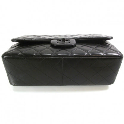 Chanel Lambskin Quilted Jumbo Flap Black BHW 11P 4 of 12