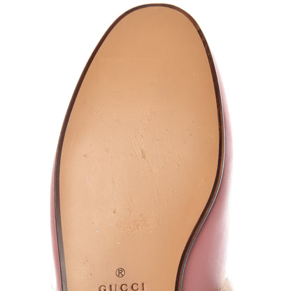 Gucci Calfskin Fur Womens Princetown Slippers 36 Lipstick Rose Natural 8 of 10