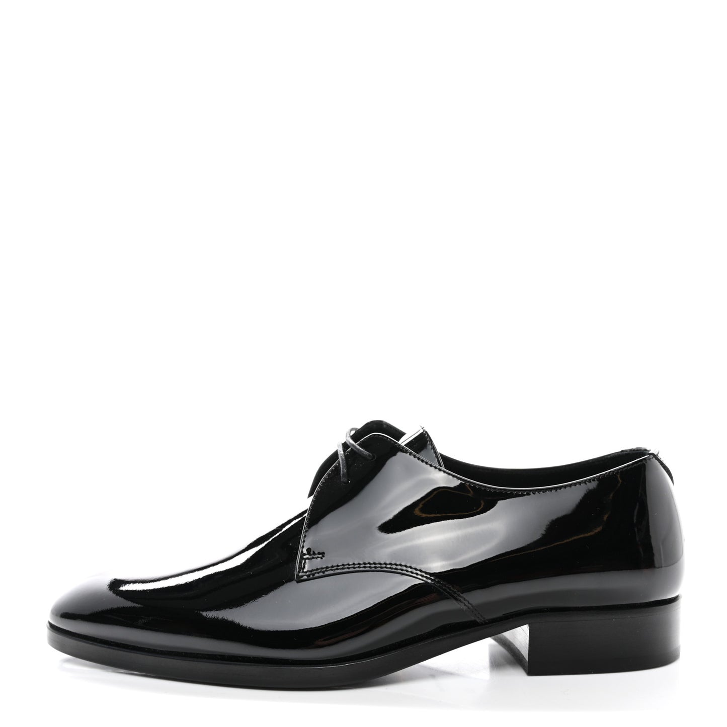 Patent Lace Up Wyatt 25 Derby Shoes 40 Black