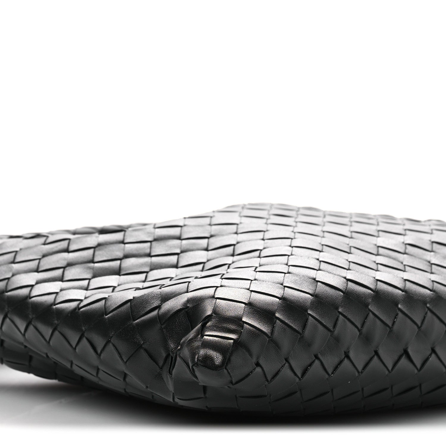 Bottega Veneta Calfskin Intrecciato Small Hop Black 9 of 10
