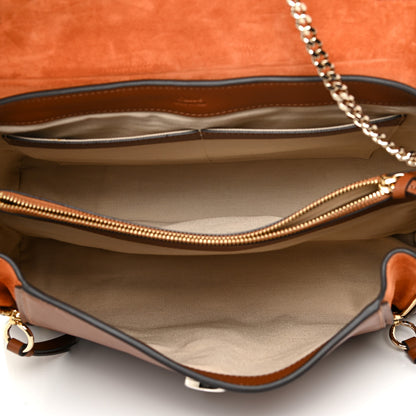 Chloe Calfskin Medium Faye Day Shoulder Bag Tan 5 of 13