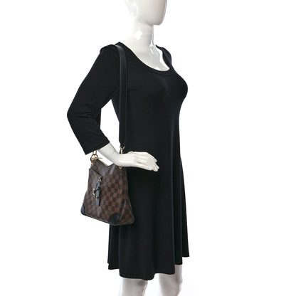 Louis Vuitton Damier Ebene Odeon PM Black 2 of 8
