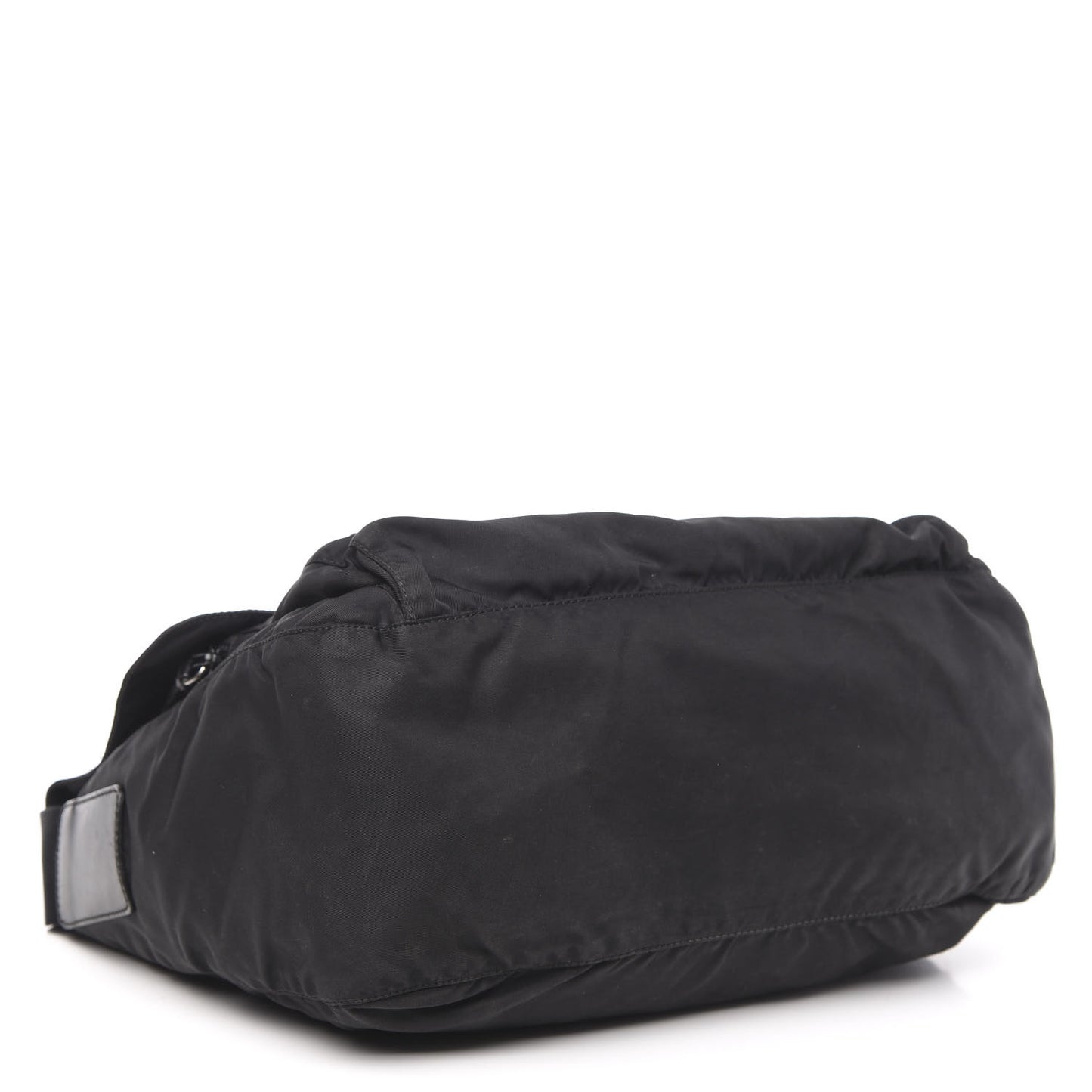Nylon Vela Sport Messenger Bag Black