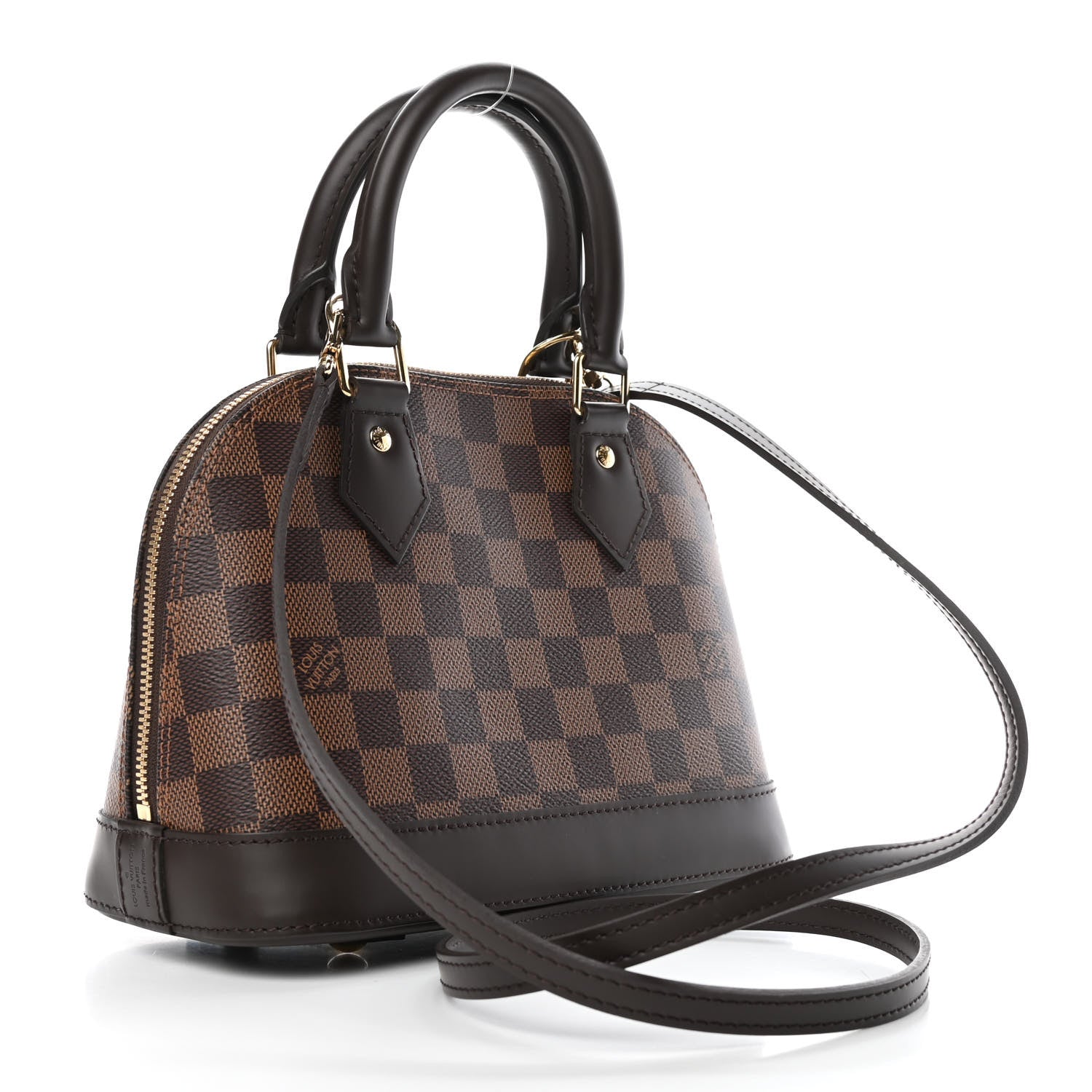 Louis Vuitton Damier Ebene Alma BB 2 of 4