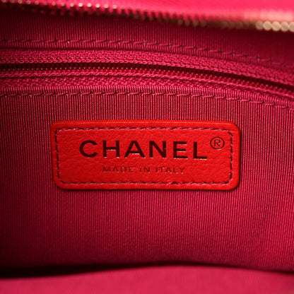 Chanel Caviar Quilted Small In & Out Camera Case Pink 5 of 9