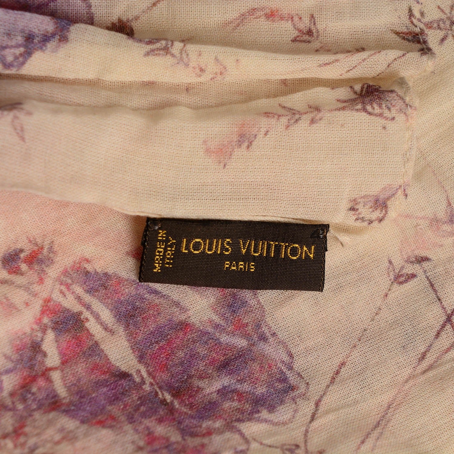 Louis Vuitton Cotton Scarf 6 of 16