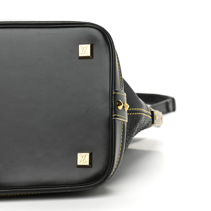 Louis Vuitton Suhali Lockit MM Black 9 of 10