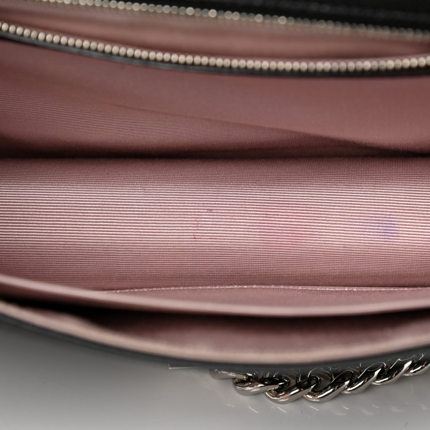 Grained Calfskin Medium Diorama Flap Bag Black