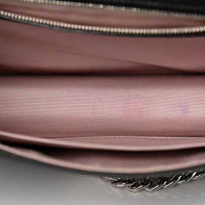 Christian Dior Grained Calfskin Medium Diorama Flap Bag Black 12 of 13