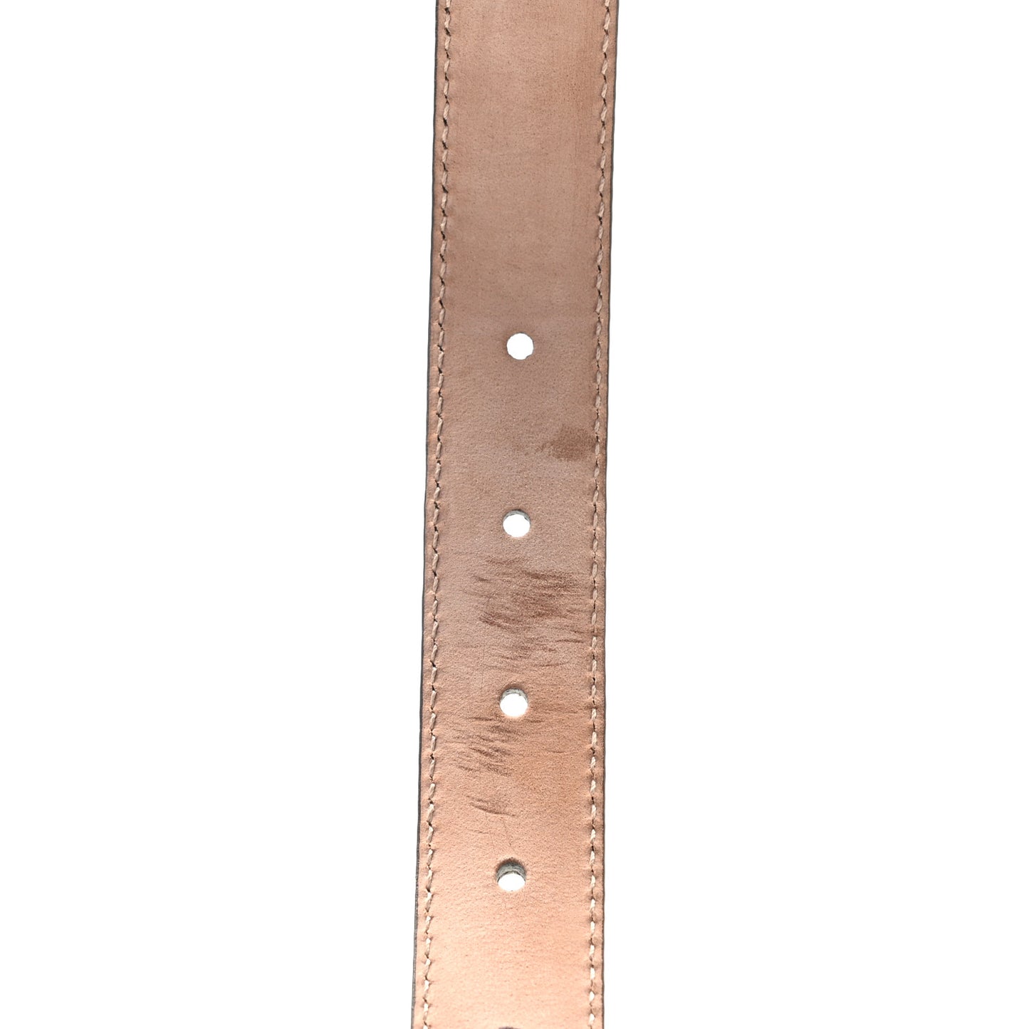 Moon Calfskin Interlocking G 25mm Belt 85 34 Camelia