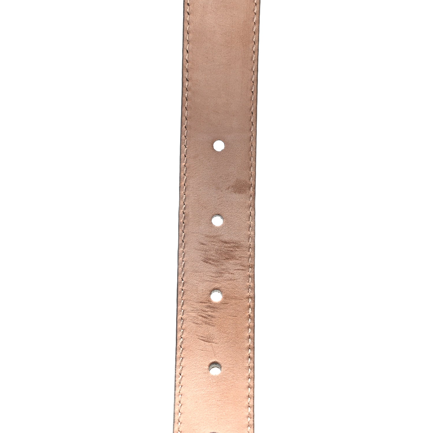 Gucci Moon Calfskin Interlocking G 25mm Belt 85 34 Camelia 4 of 4