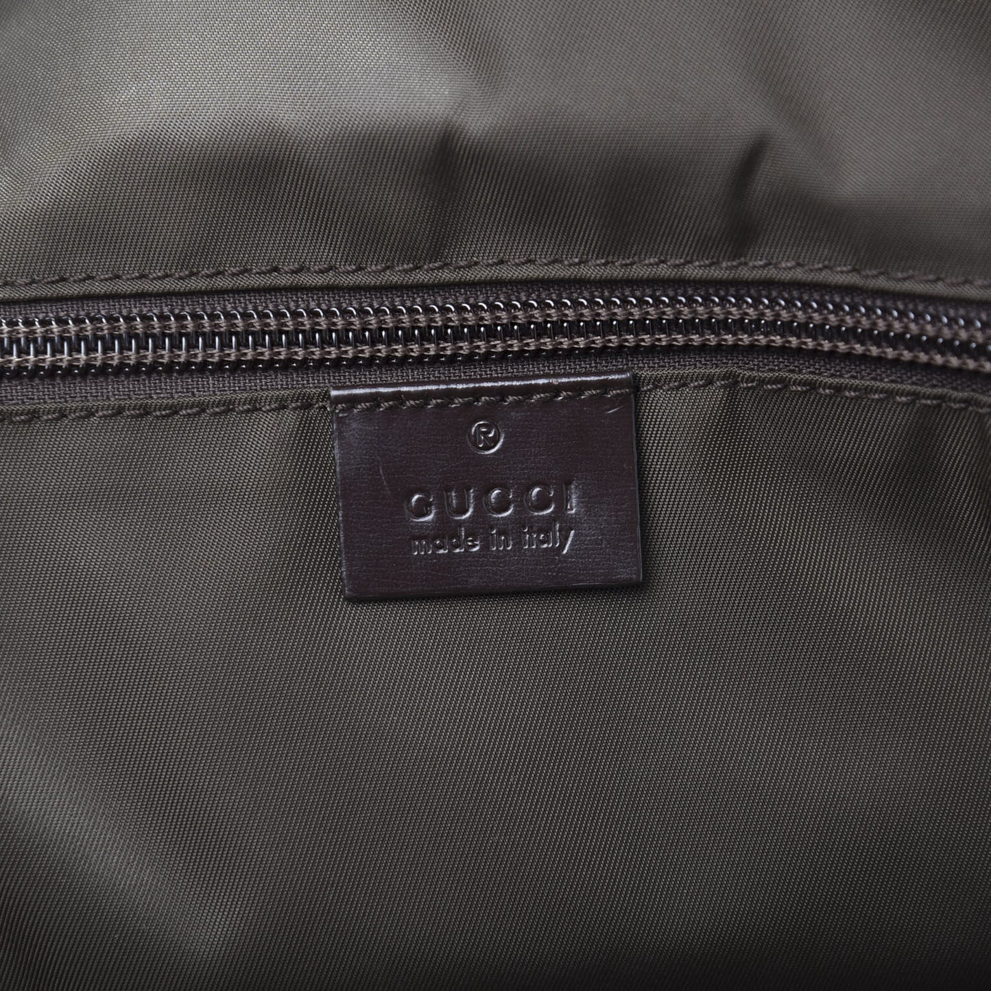 GG Plus Monogram Interlocking G Medium Backpack Dark Brown