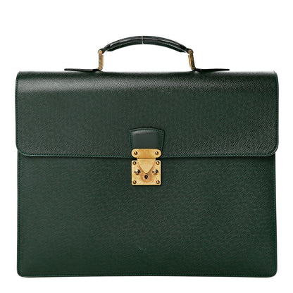 Louis Vuitton Taiga Robusto 2 Compartment Briefcase Epicea 1 of 4