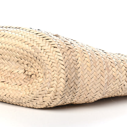 Celine X DAVID KRAMER Raffia Calfskin Panier Bag White 8 of 8