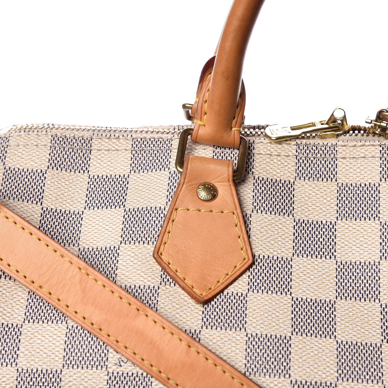 Louis Vuitton Damier Azur Speedy Bandouliere 30 21 of 29