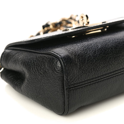 Mulberry Glossy Goatskin Mini Lily Flap Black 8 of 10
