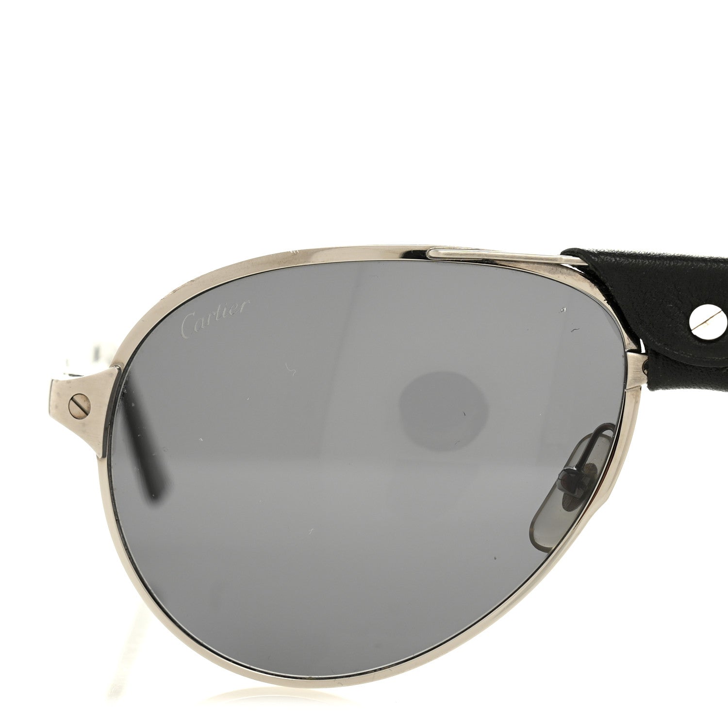 Cartier Santos de Cartier Sunglasses CT0034S Black 7 of 8