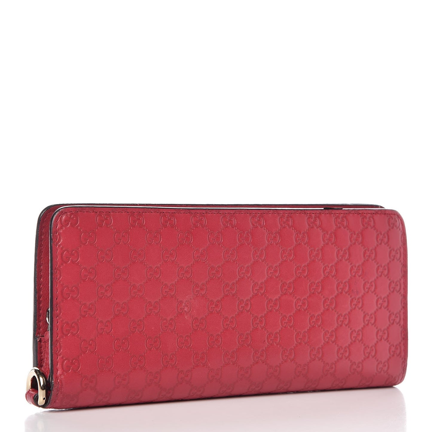 Microguccissima Continental Wallet Red