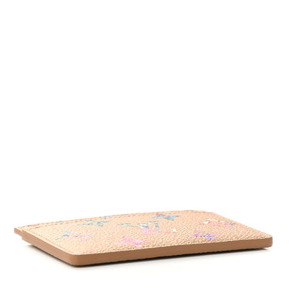 Louis Vuitton Metallic Monogram LV Garden Card Holder Gold 4 of 6