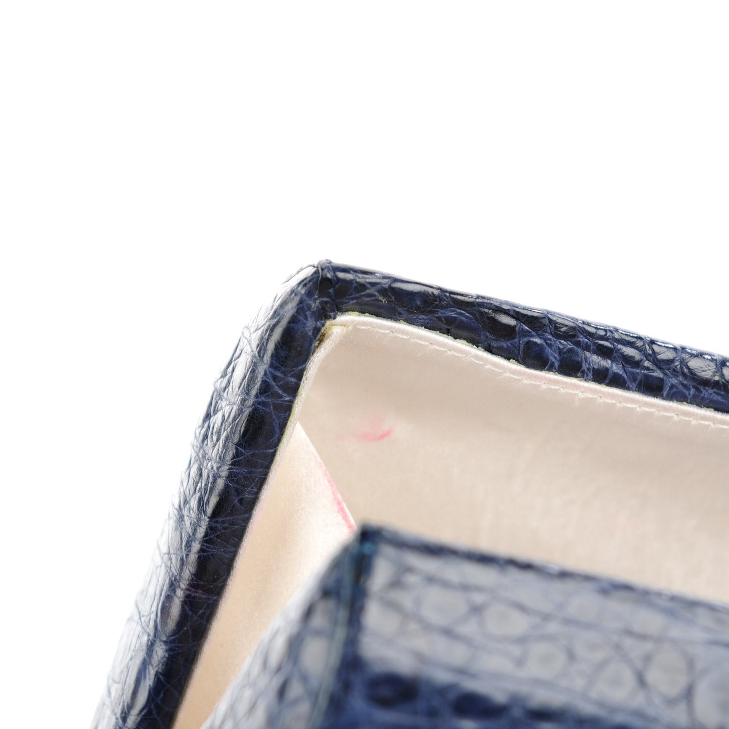Crocodile Clutch Navy