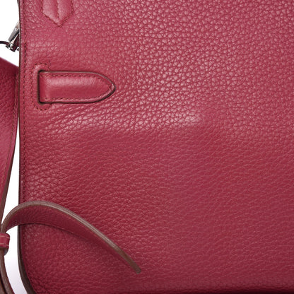 Hermes Taurillon Clemence Jypsiere 28 Rubis 7 of 8