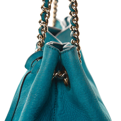 Gucci Vitello Range Medium Soho Chain Shoulder Bag Deep Cobalt 14 of 16