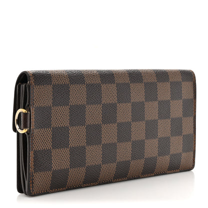 Louis Vuitton Damier Ebene Portefeuille Long Modulable Wallet 3 of 15