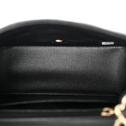Chanel Lambskin Quilted Mini Square Flap Black 5 of 11