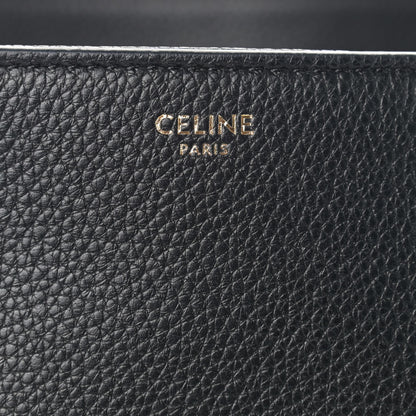 Celine Grained Calfskin Large Soft 16 Bag Black 8 of 10