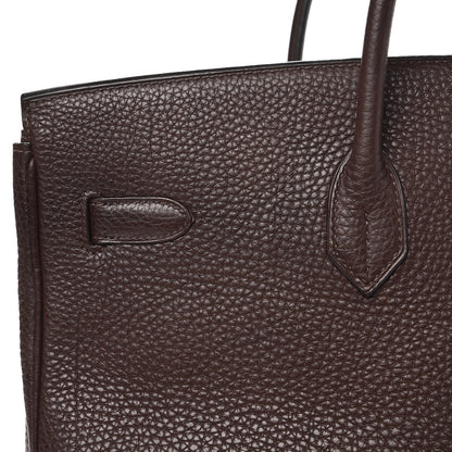 Hermes Fjord Birkin 40 Chocolate 31 of 34