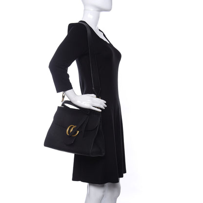 Gucci Calfskin Small GG Marmont Top Handle Bag Black 2 of 11