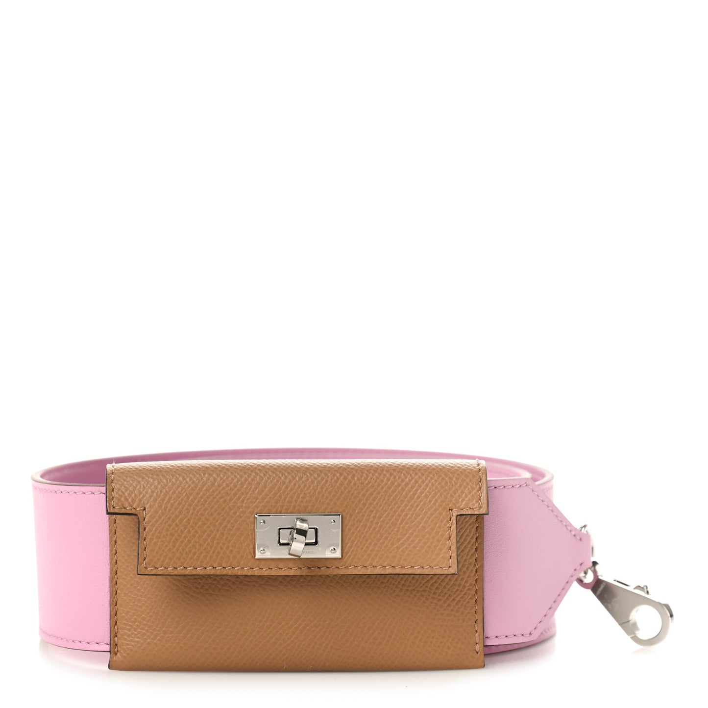 Swift Epsom Pocket Kelly Shoulder Strap Mauve Sylvestre Chai