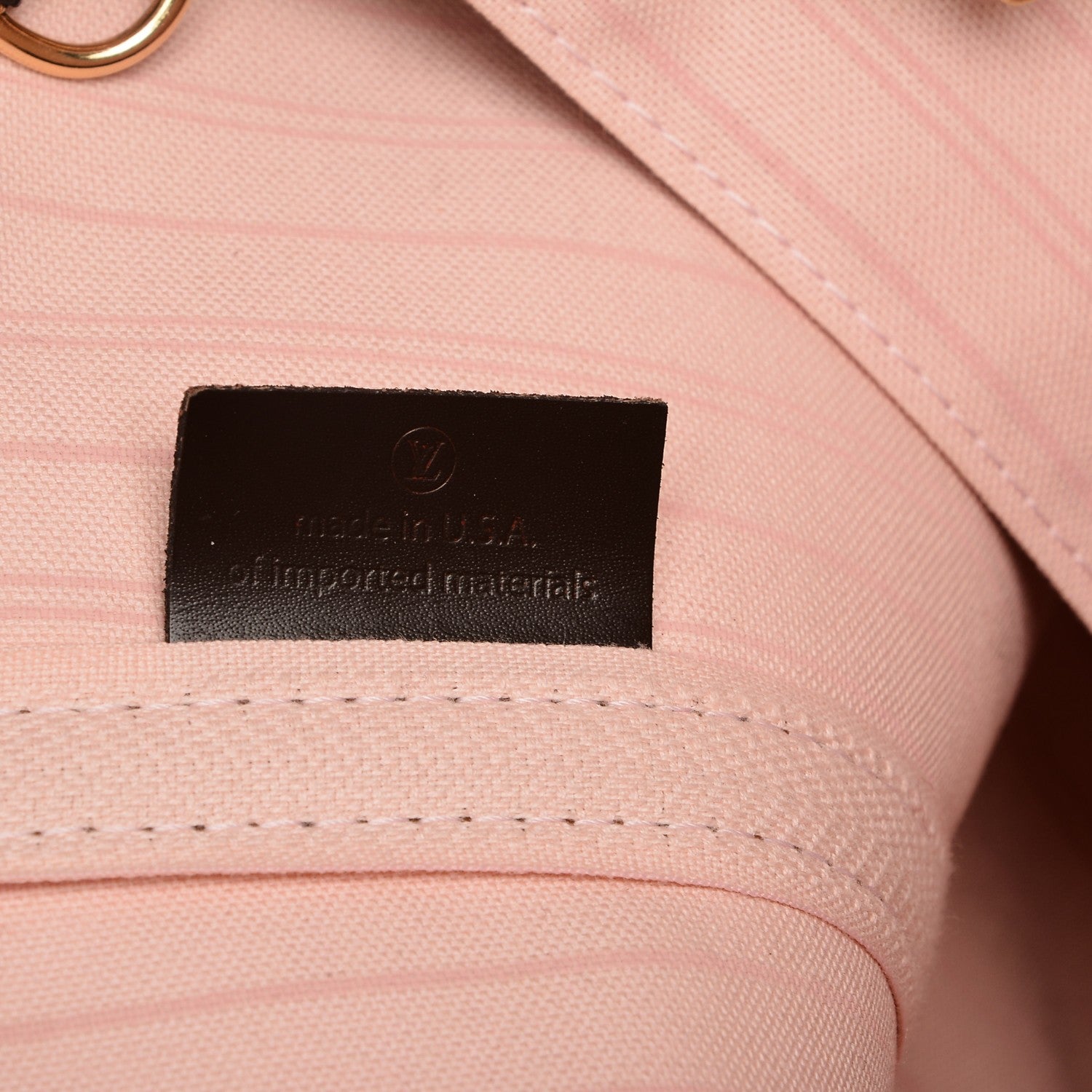 Louis Vuitton Damier Ebene Neo Neverfull MM Rose Ballerine 7 of 7